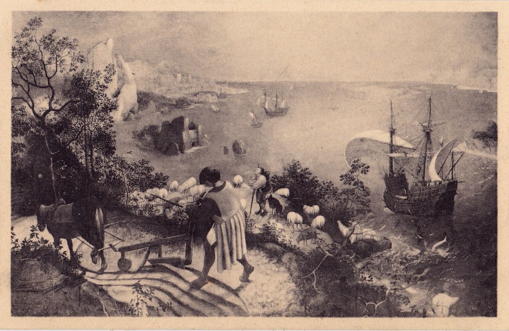 P. Bruegel “Paysage avec la chute d’ Icare”