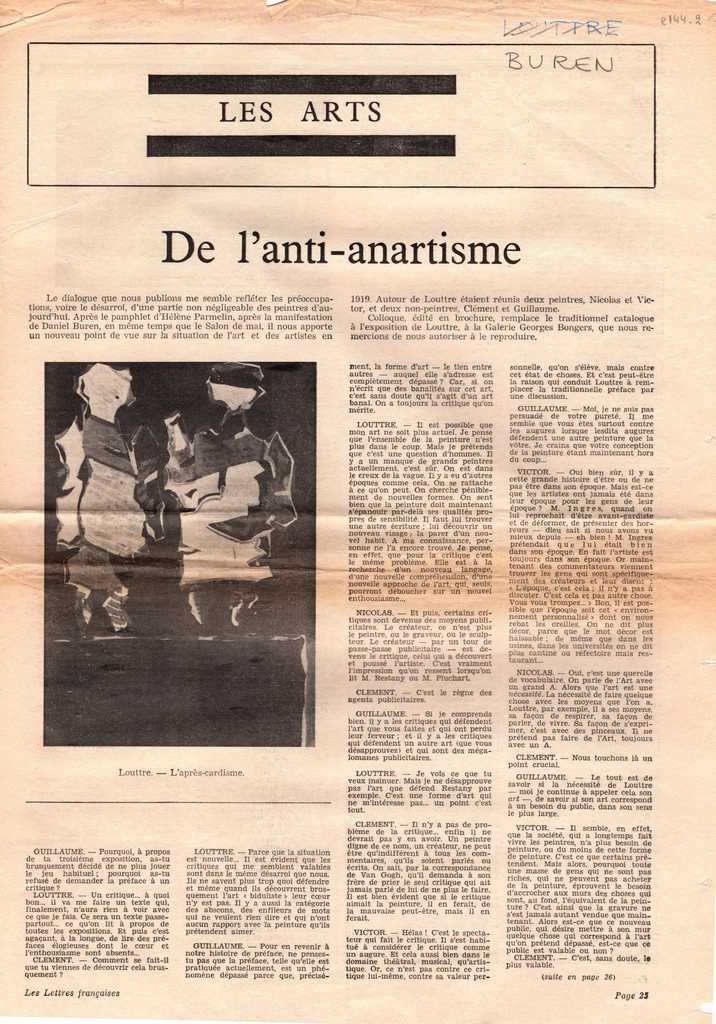 “De l’ anti-anartisme”