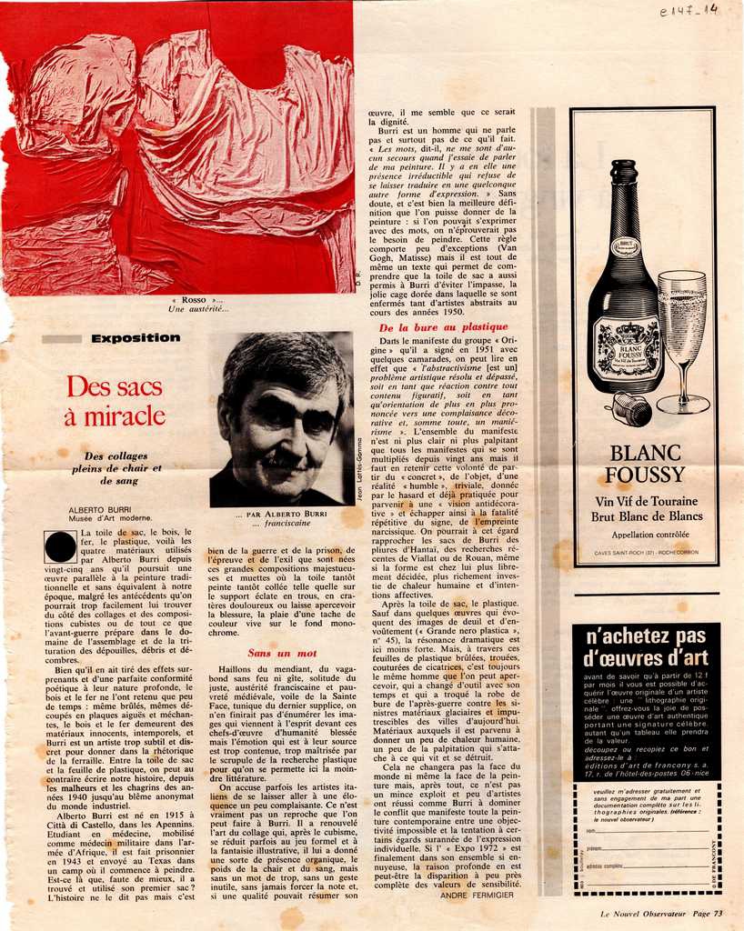“Des sacs à miracle”