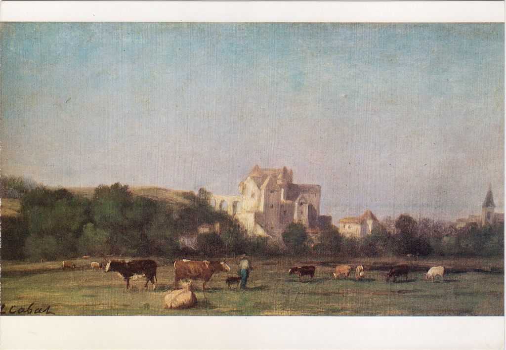 Αναπαραγωγή έργου “Le Château de Dieppe”