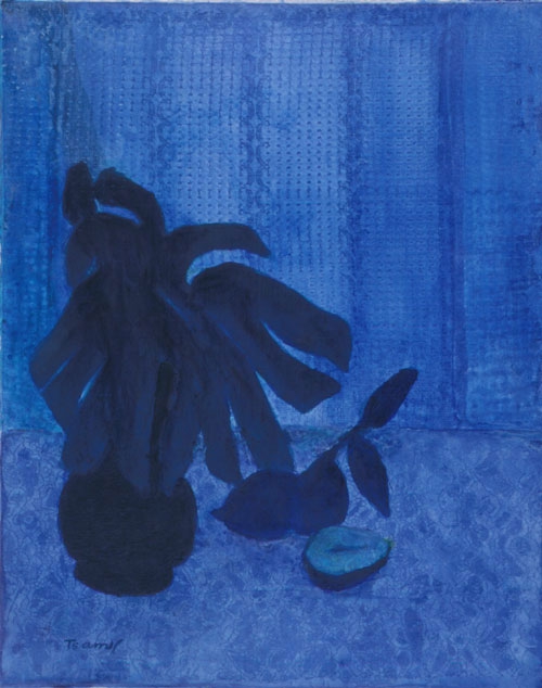 “Still life with philodendron”