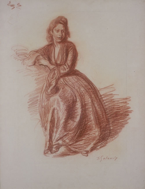 Woman sitting