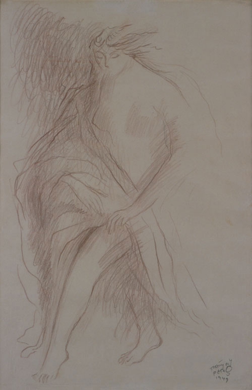“Female nude drawing”