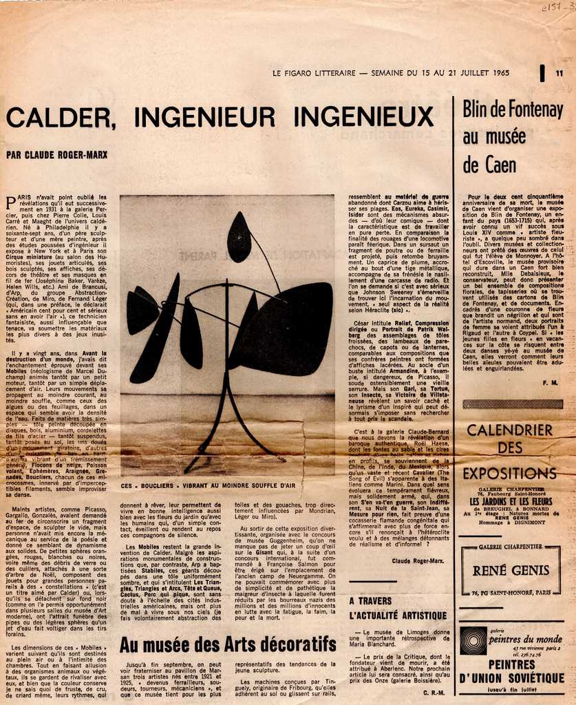 “Calder, ingénieur ingénieux”
