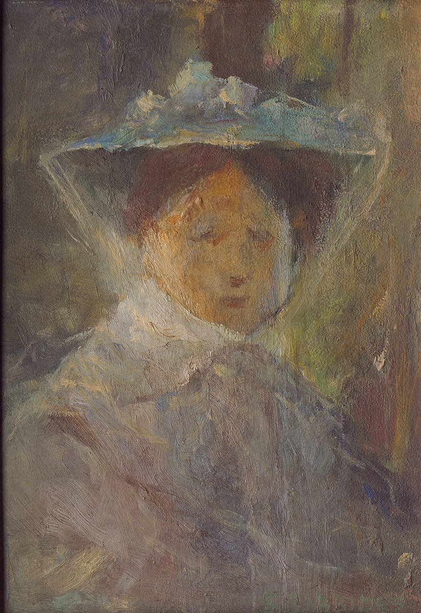 “Woman in a hat”