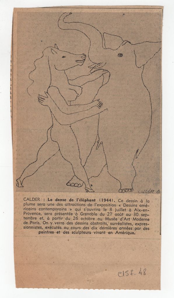 Αναπαραγωγή έργου “La danse de l’ éléphant”