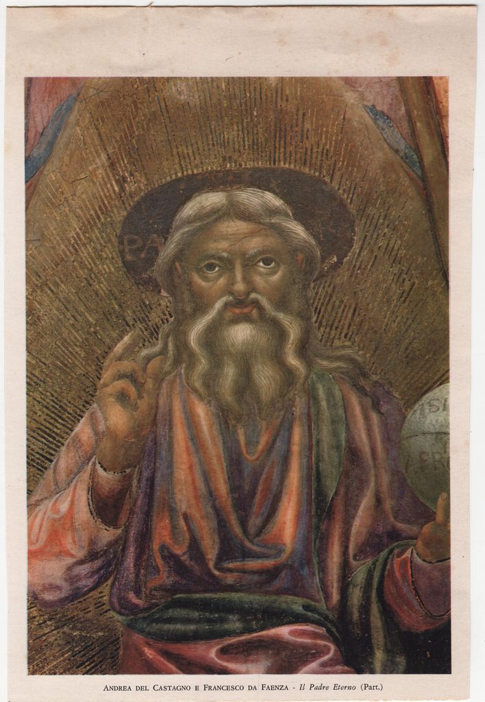 “Il Padre Eterno” (λεπτομέρεια)