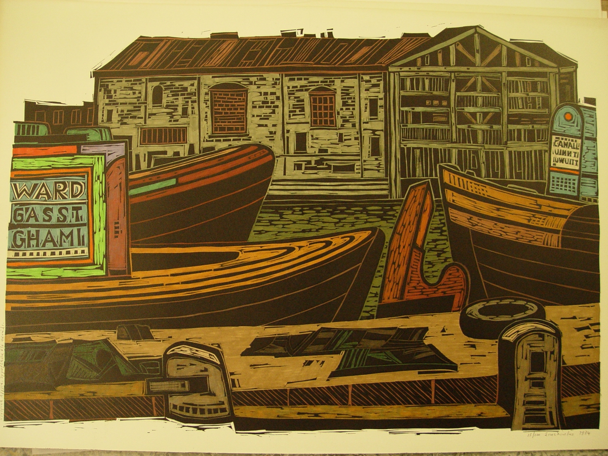 “Central England, Factories by the canal”