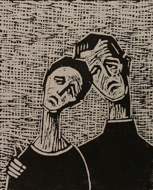 Sοrrowful couple