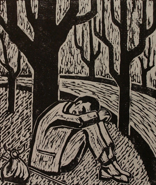 Wayfarer resting