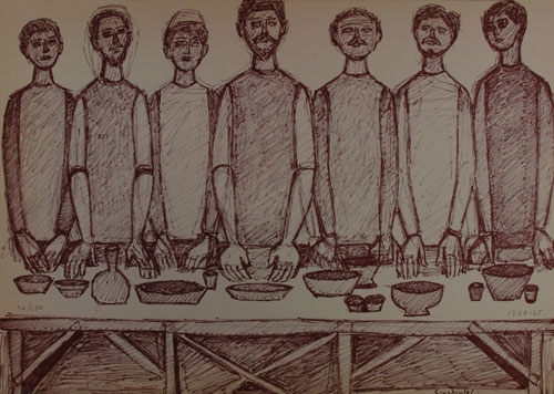 “From the Last Supper”