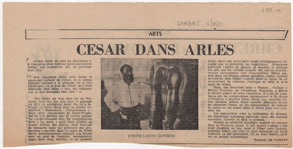 “César dans Arles”