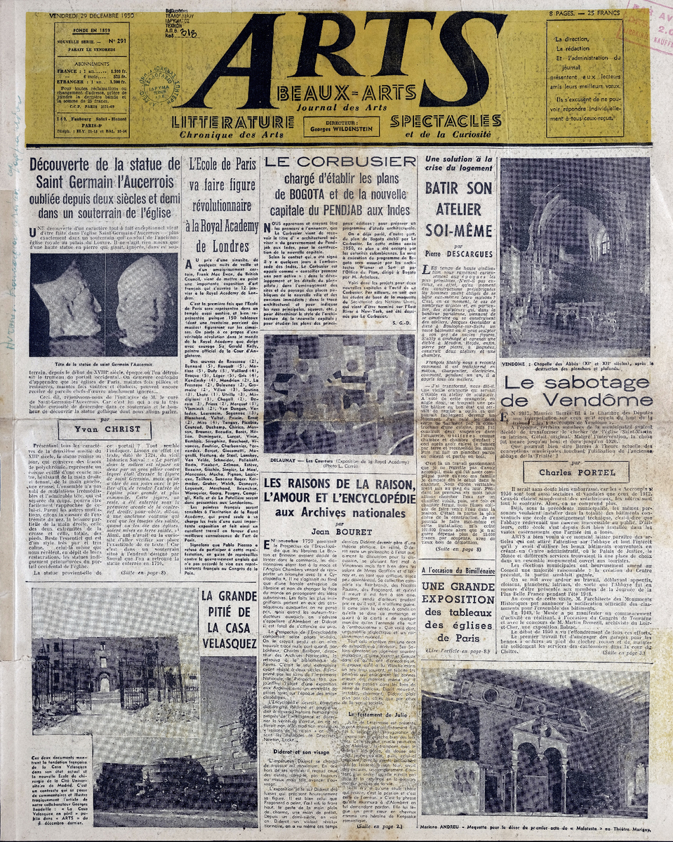 Απόκομμα περιοδικού “ARTS” τ. 291