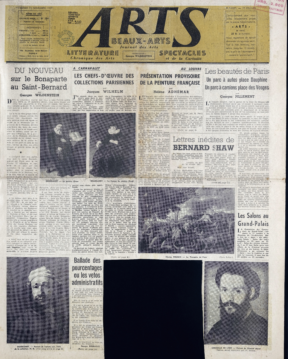 Απόκομμα περιοδικού “ARTS” τ. 284