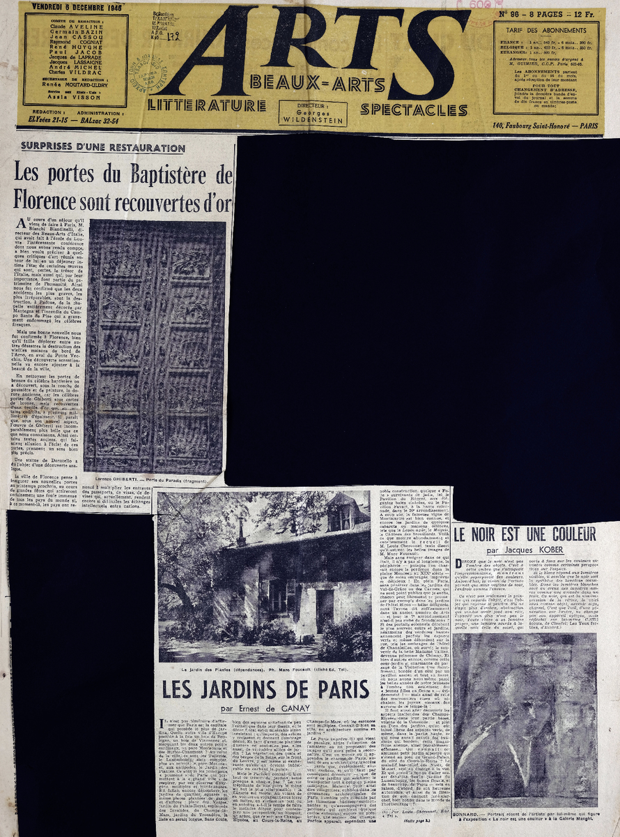Απόκομμα περιοδικού “Arts” τ. 96