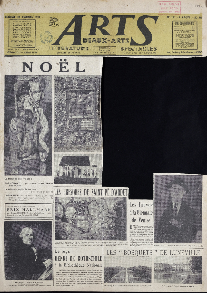 Απόκομμα περιοδικού “ARTS” τ. 242