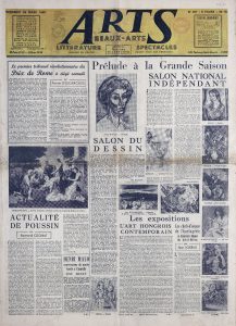 Απόκομμα περιοδικού “Arts” τ. 207