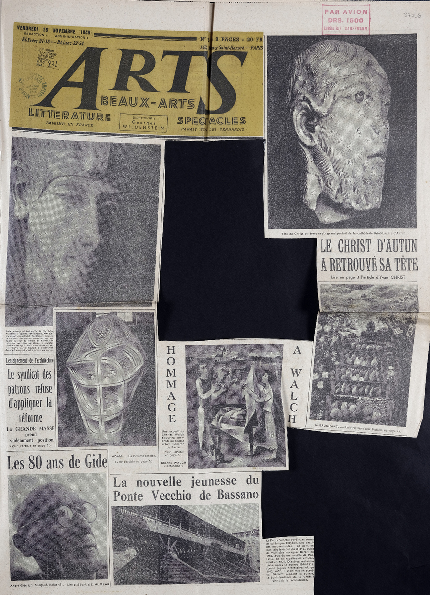 Απόκομμα περιοδικού “Arts” τ. 238