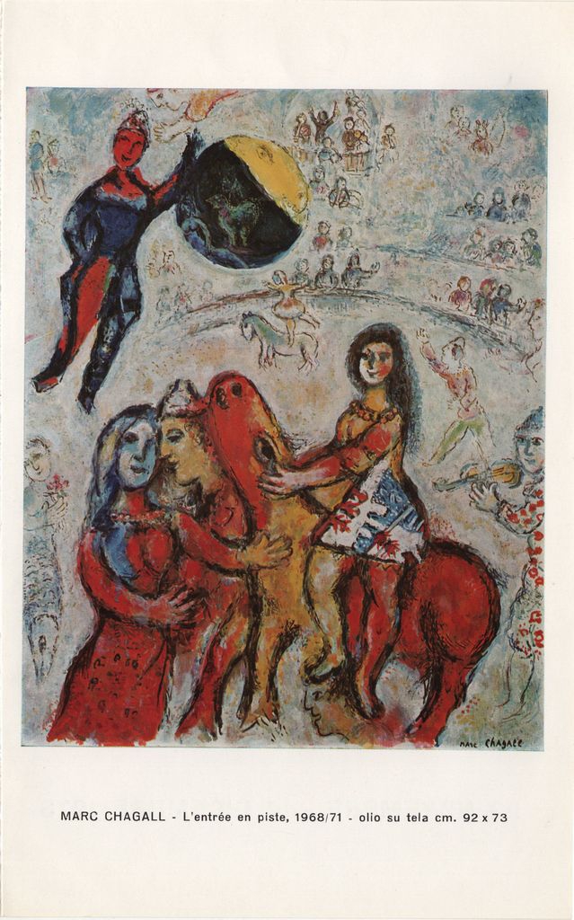 M. Chagall “L’ entrée en piste”