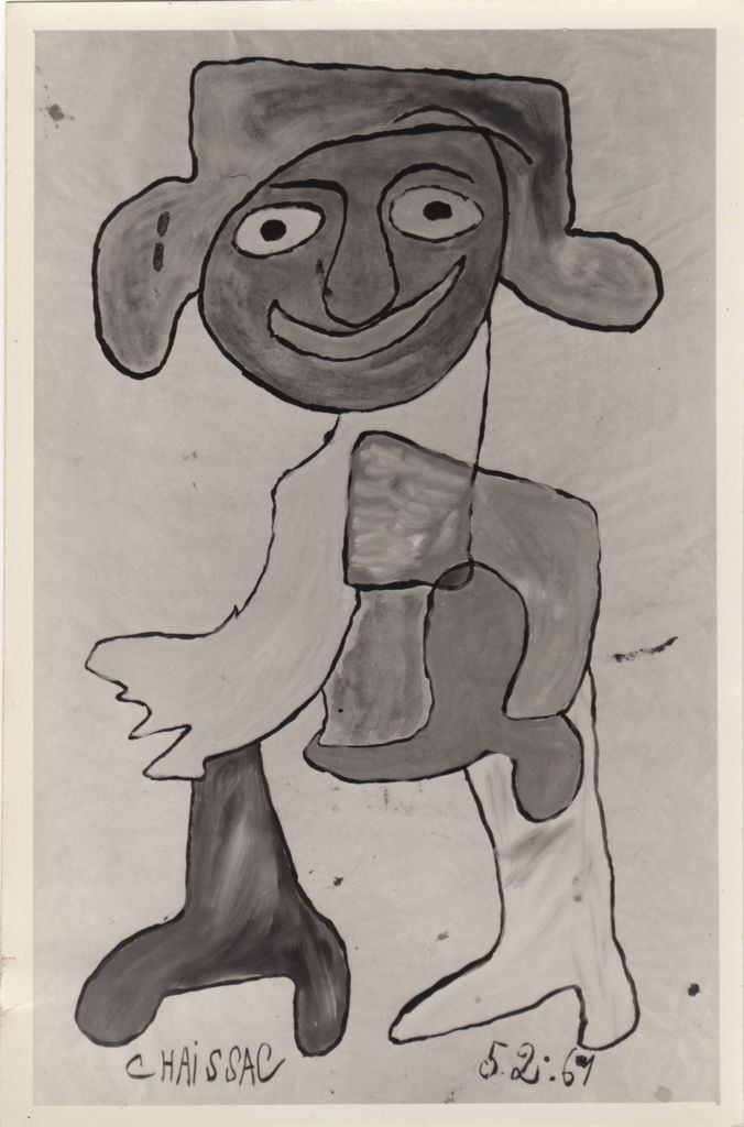 Αναπαραγωγή έργου G. Chassac “Portrait”