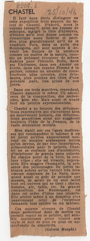 “Chastel”