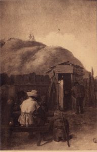 Αναπαραγωγή έργου “Buveurs attablés”