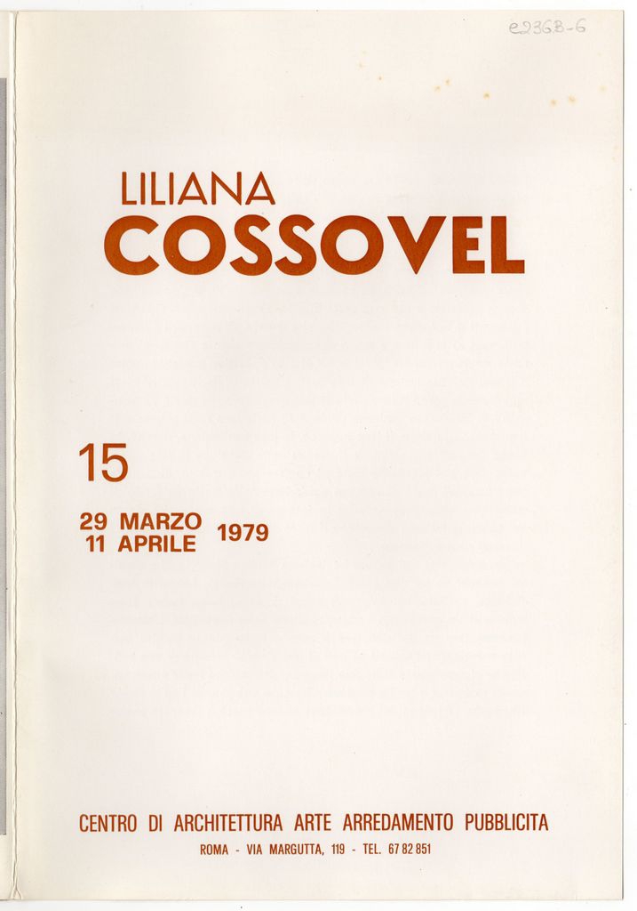 Έκθεση “Liliana Cossovel”