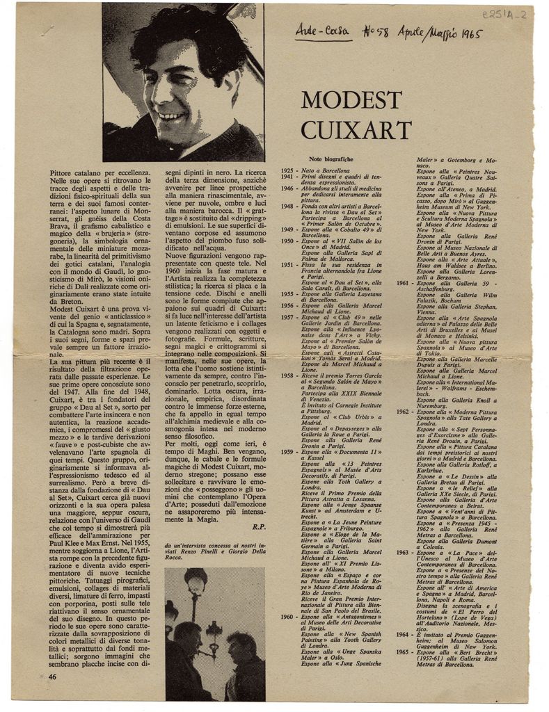 “Modest Cuixart”