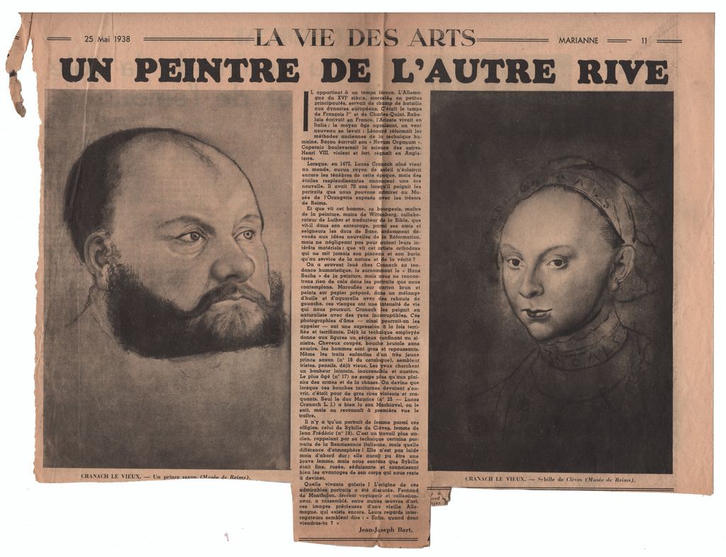 “Un peintre de l’ autre rive”