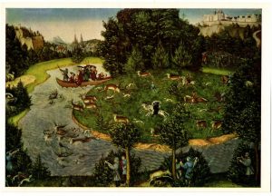 Αναπαραγωγή έργου “Hirschjagd des Kurfürsten Friedrich des Weisen”