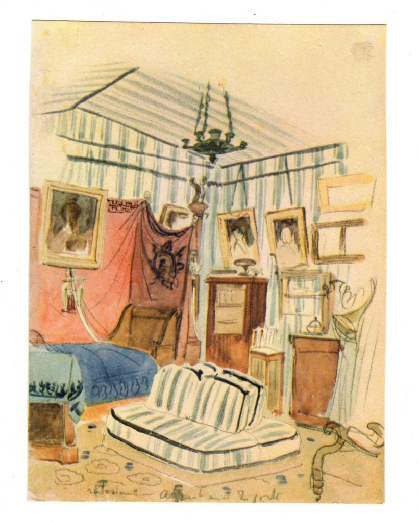 Αναπαραγωγή έργου “L’ Appartement du comte de Mornay”