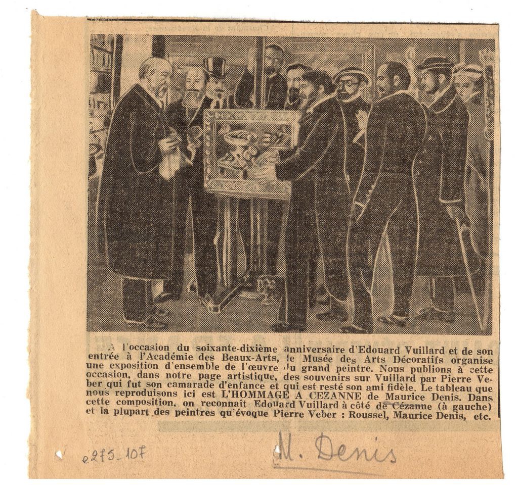 Αναπαραγωγή έργου “L’ Hômmage à Cézanne”