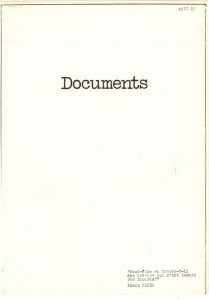 Έκθεση “Michel Gérard, Pièces au dossier”