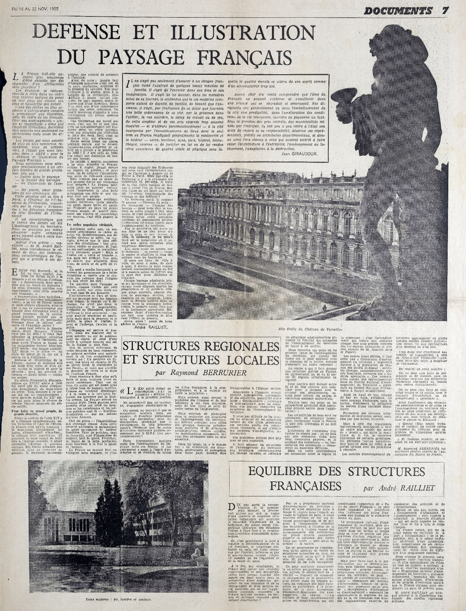 “Défense et illustration du paysage français”