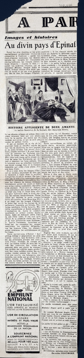 “Au divin pays d’ Epinal”