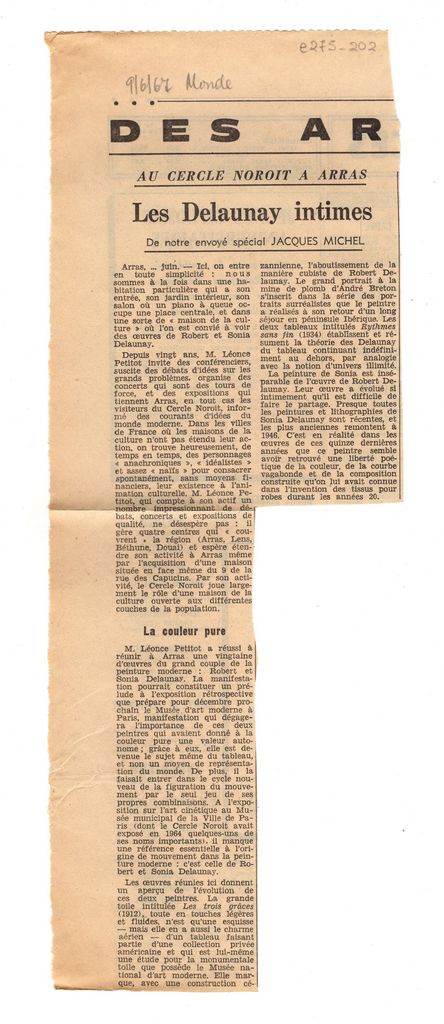 “Les Delaunay intimes”