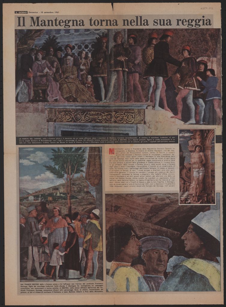 “Il Mantegna torna nella sua reggia”