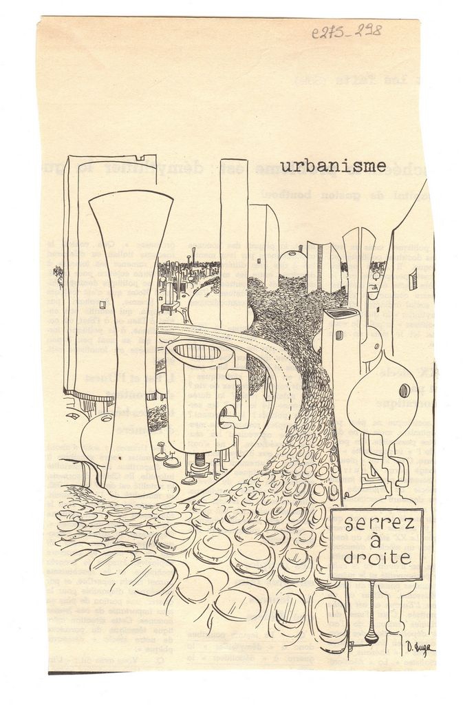 Αναπαραγωγή σκίτσου “Urbanisme”