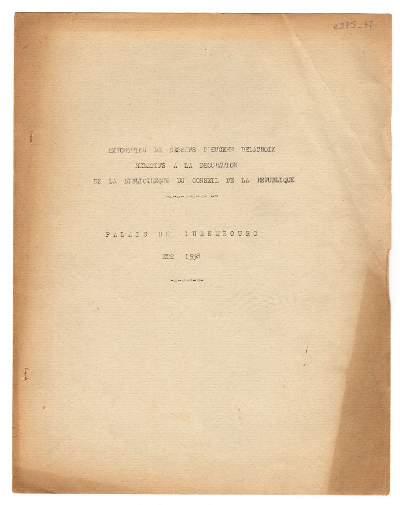 Έκθεση Eugène Delacroix