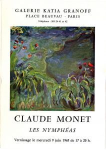 Έκθεση Claude Monet “Les Nymphéas”