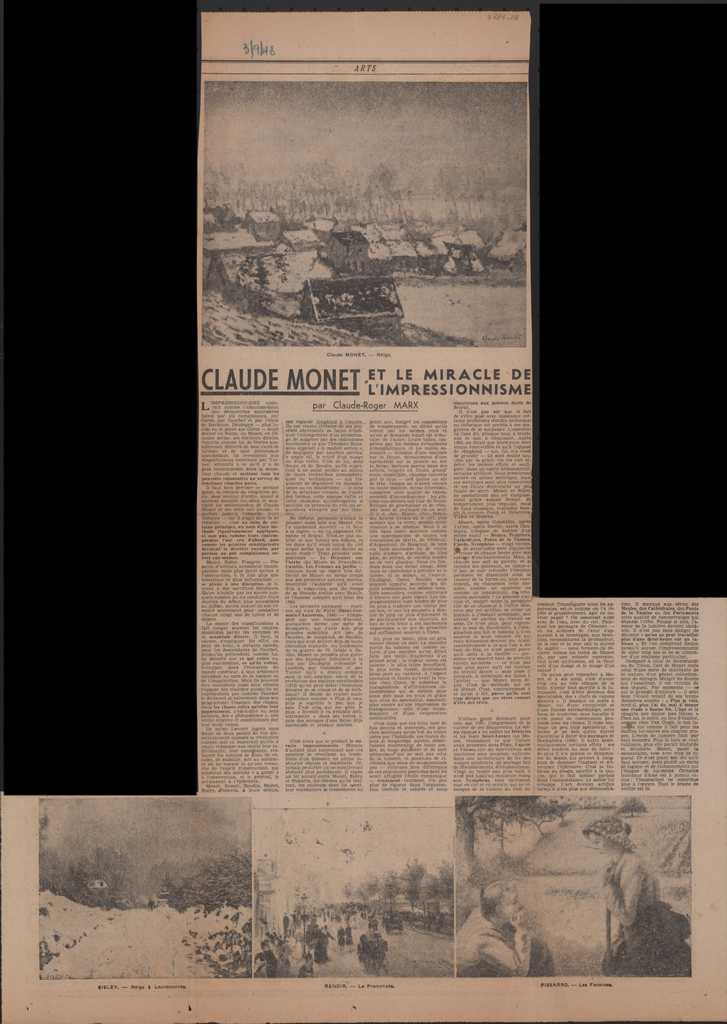 “Claude Monet et le miracle de l’impressionisme”