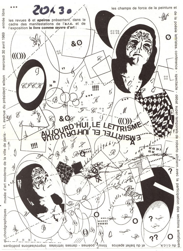“Aujourd’ hui le lettrisme”