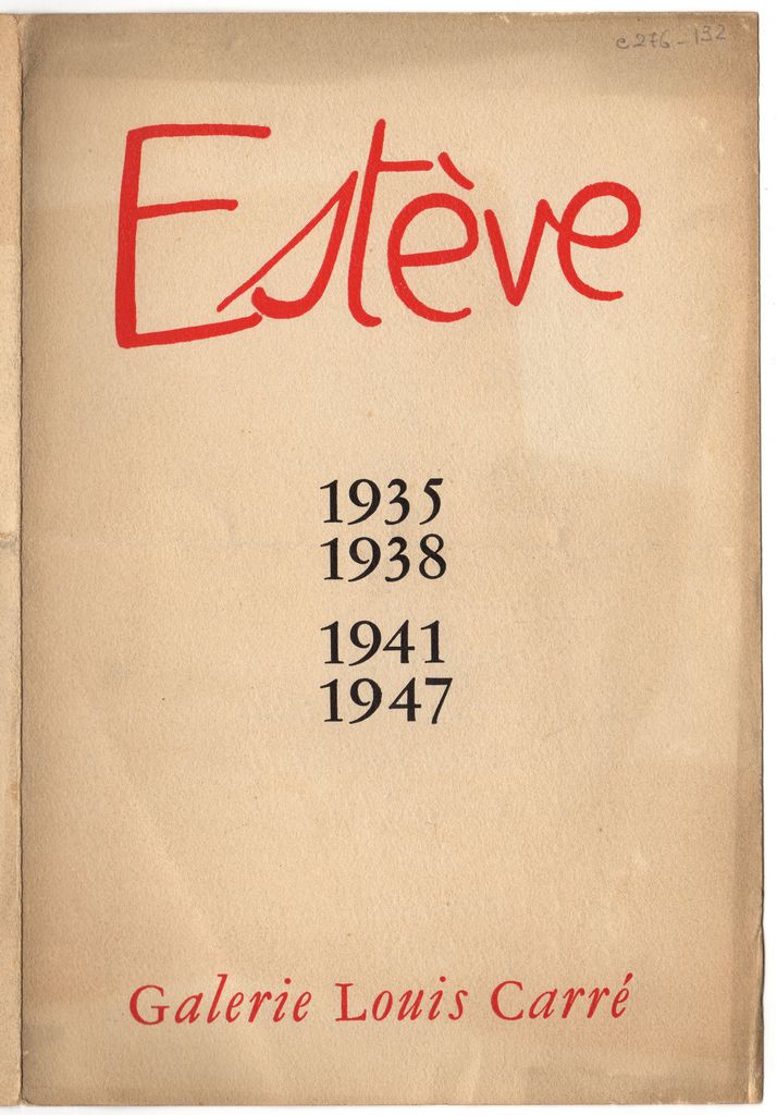Έκθεση Maurice Estève