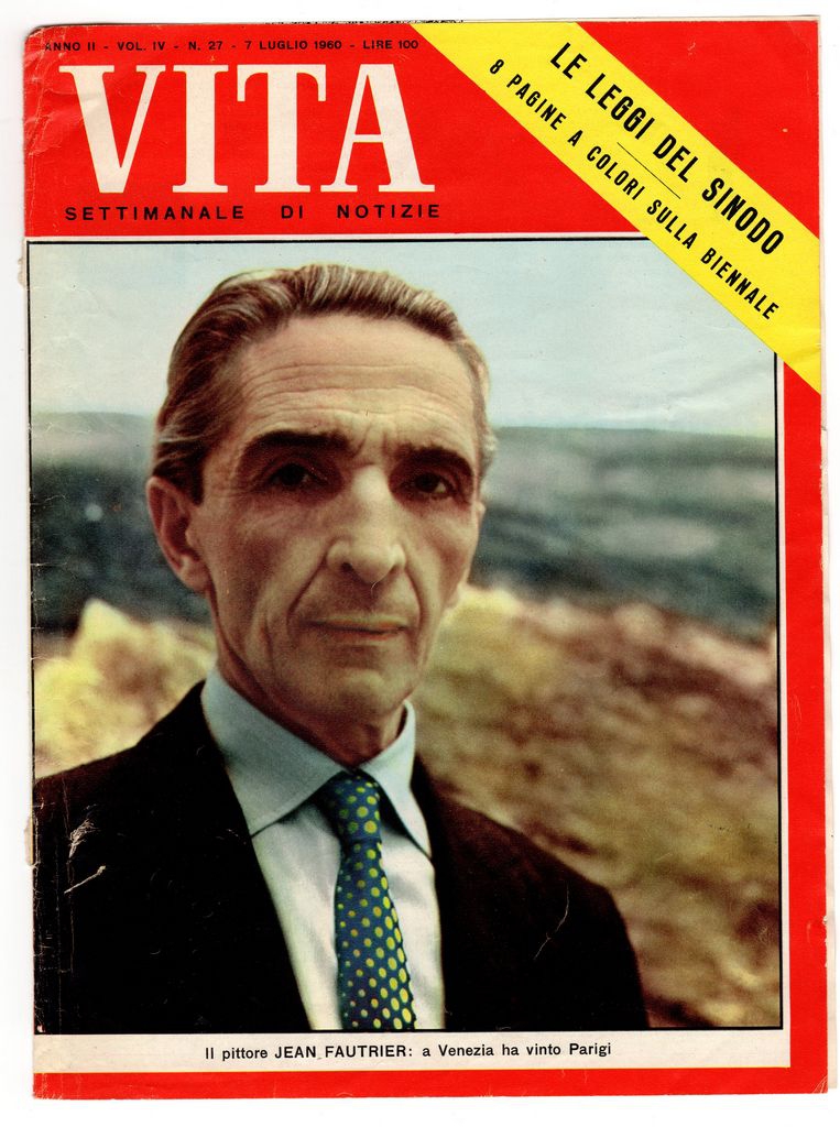 Αναπαραγωγή φωτογραφίας του Jean Fautrier