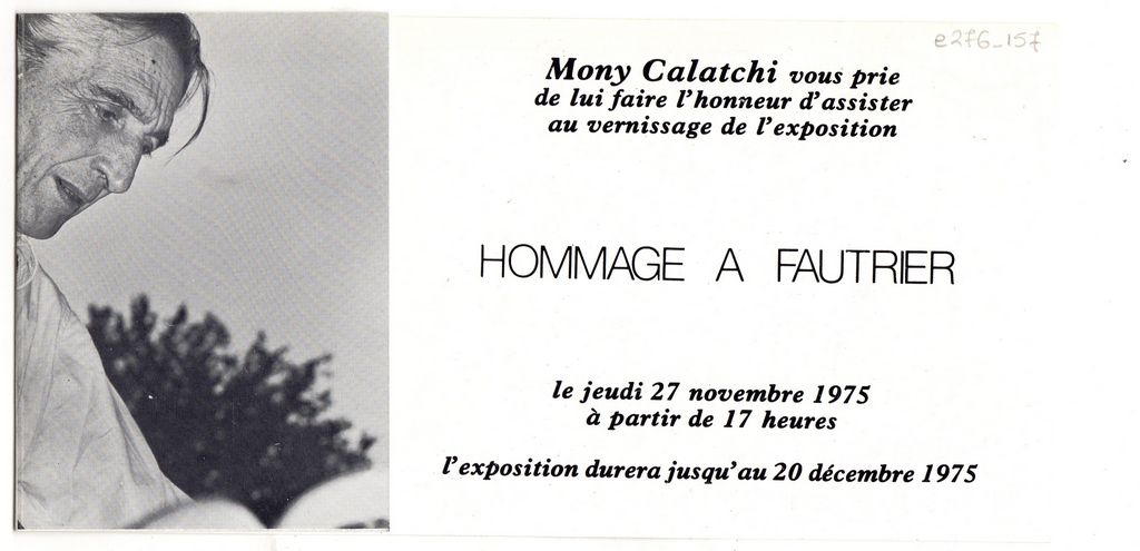 Έκθεση Jean Fautrier