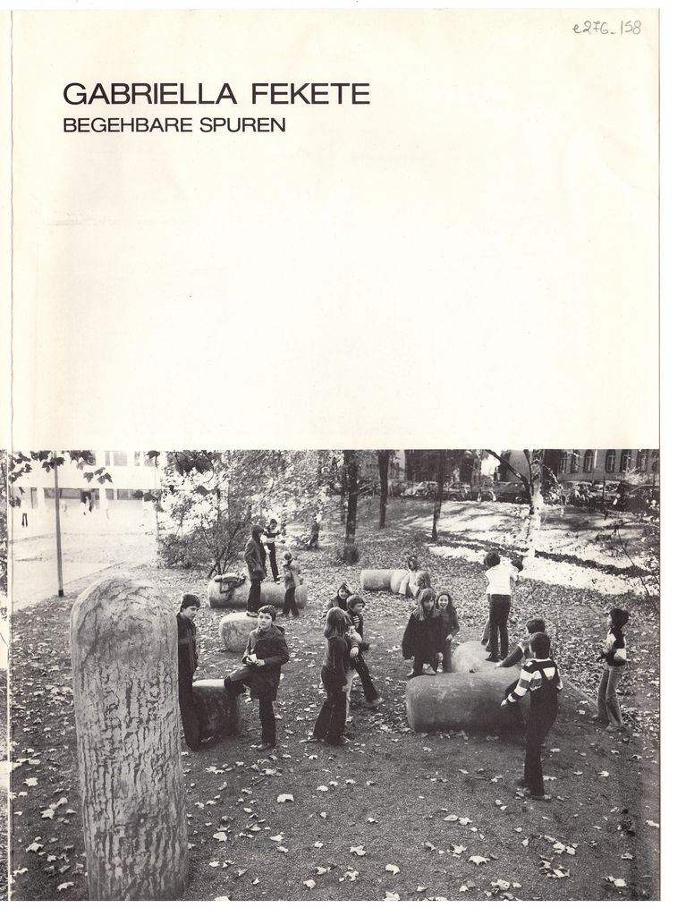 Έκθεση Gabriella Fekete “Begehbare Spuren”