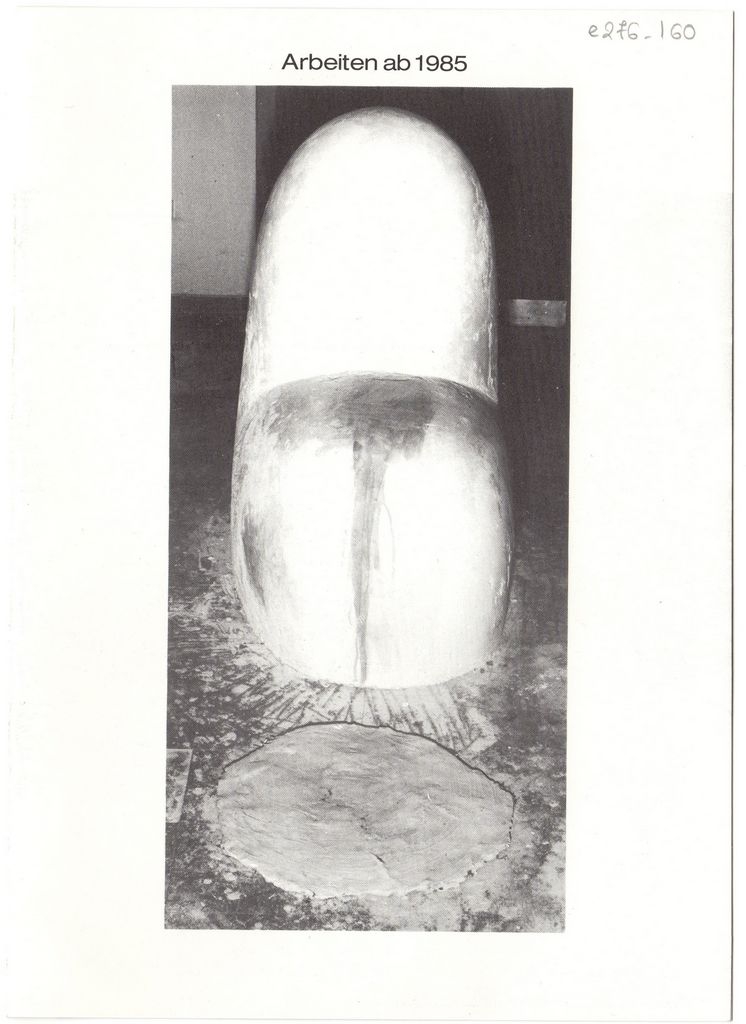 Gabriella Fekete “Arbeiten 1985”