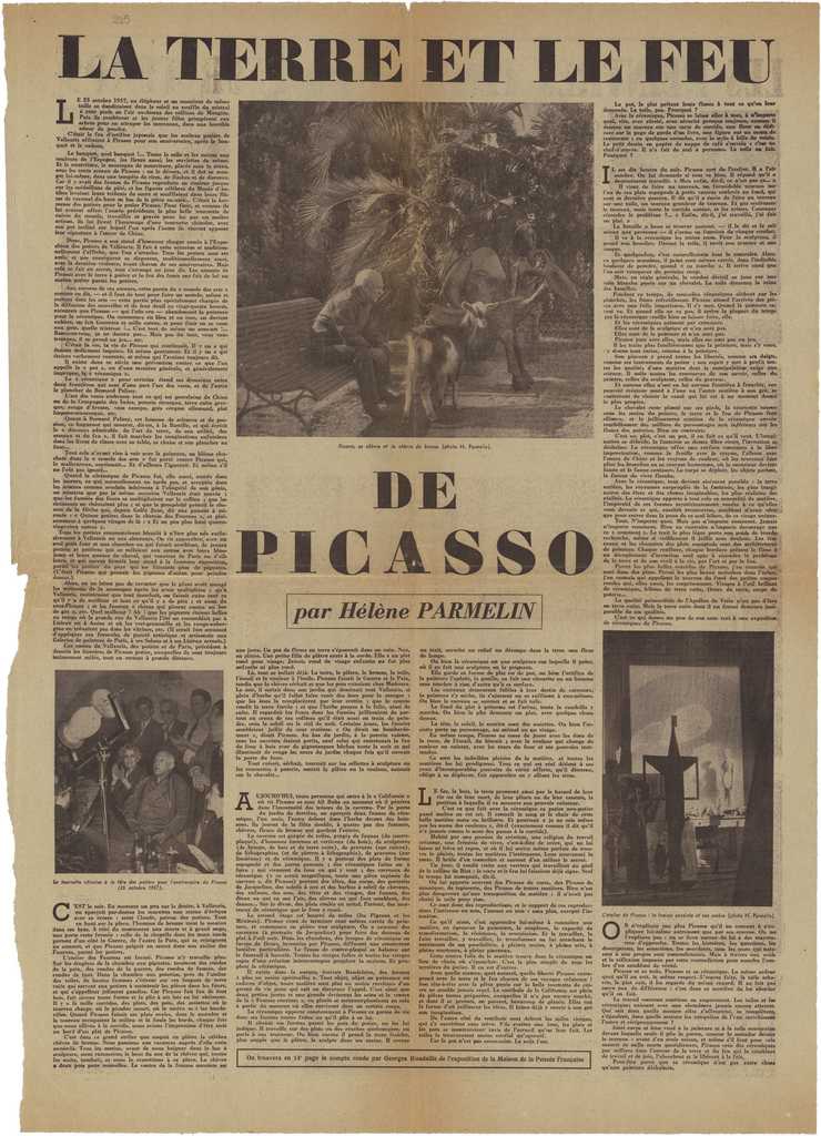 “La terre et le feu de Picasso”