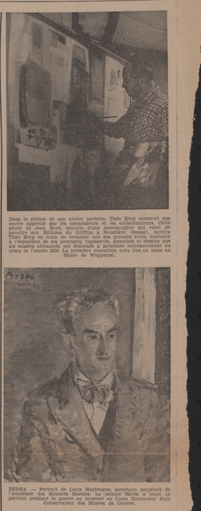 Εκθέσεις (Μάρτιος 1956)