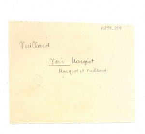 Παραπομπή για τον E. Vuillard